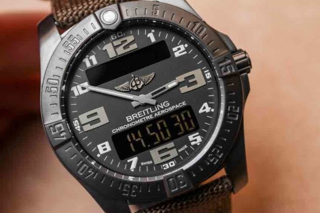 Breitling Aerospace Evo Titanium Zifferblatt