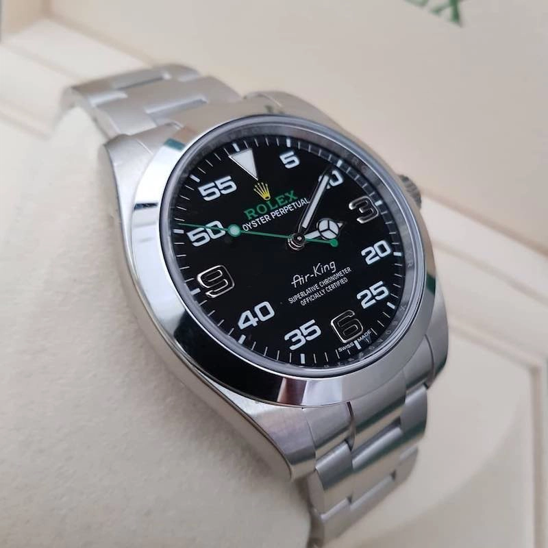 Recensione e opinioni del Rolex Air-King Acciaio Oystersteel M116900-0001