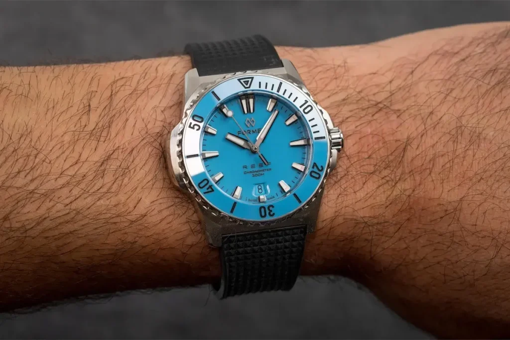 Formex Reef 39.5mm Bahama Blue Automatic COSC