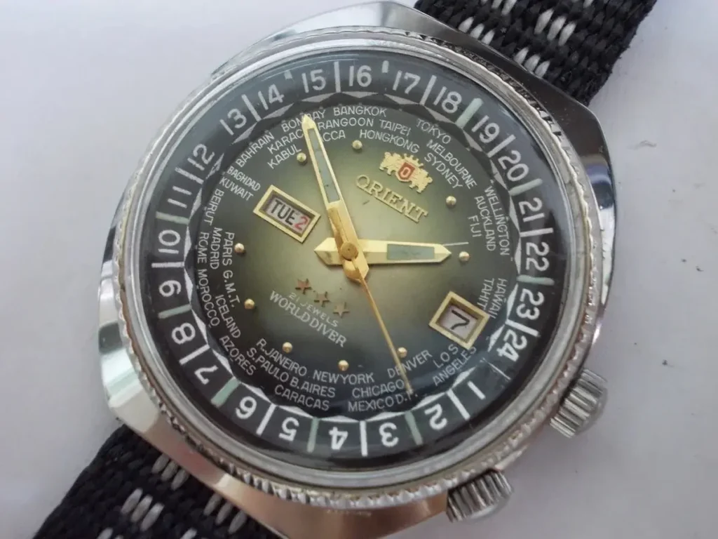 1969 World Diver orient vintage