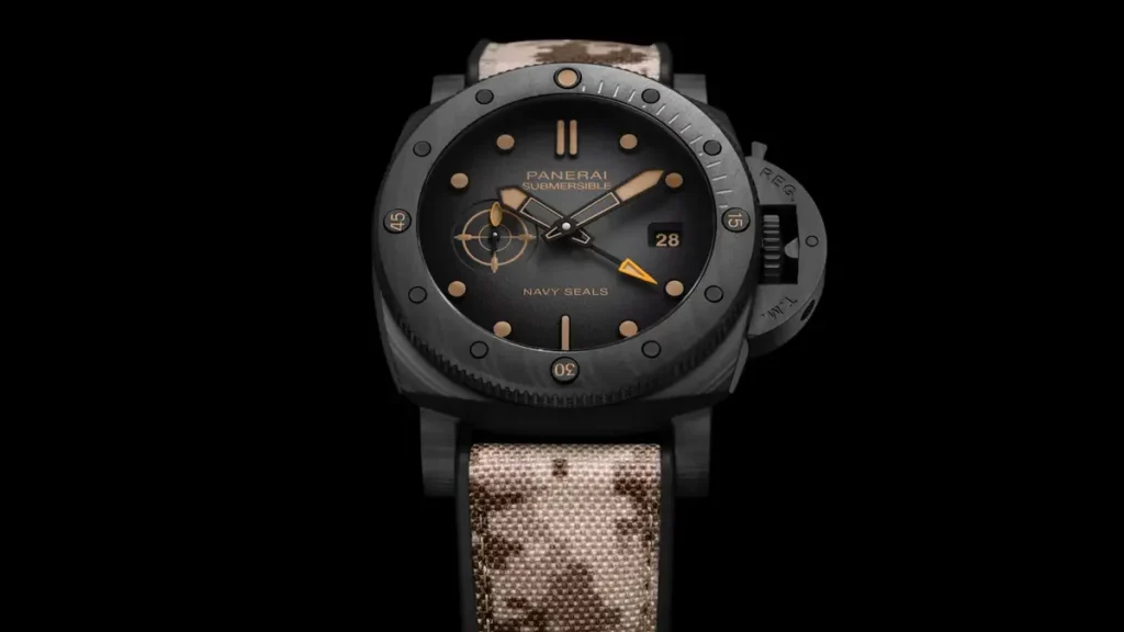 Panerai Submersible QuarantaQuattro GMT Navy SEALs Carbotech