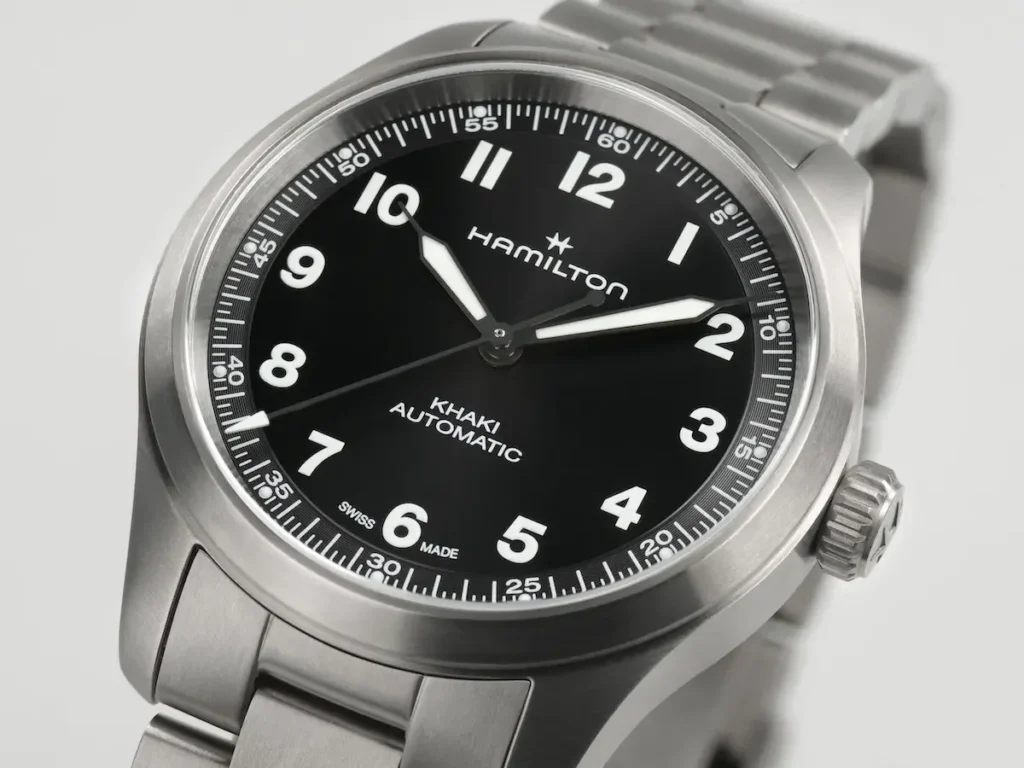 Hamilton Khaki Field Titanium da 36 mm quadrante