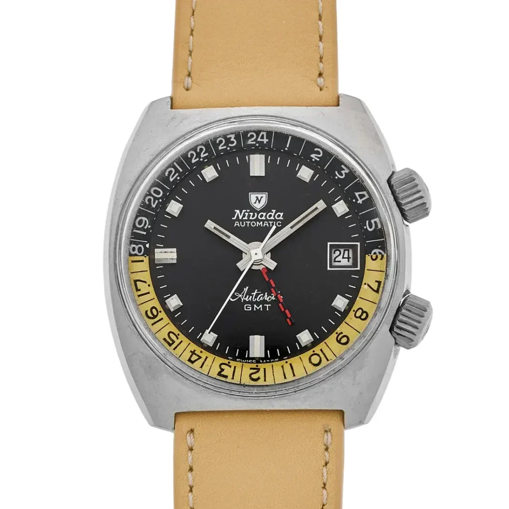 Nivada Antarctic GMT vintage