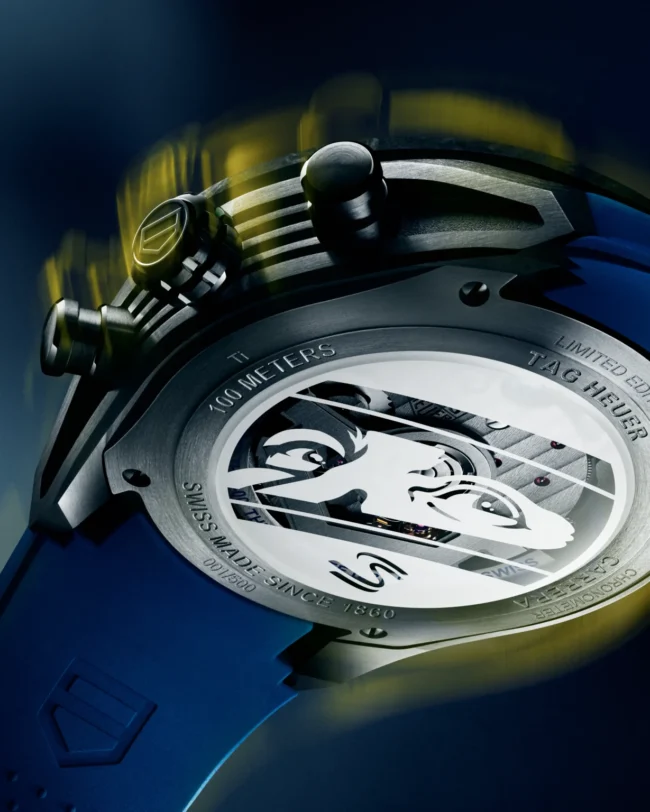 movimento TAG Heuer Carrera Chronograph Tourbillon x Senna