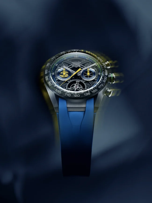 movimento TAG Heuer Carrera Chronograph Tourbillon x Senna