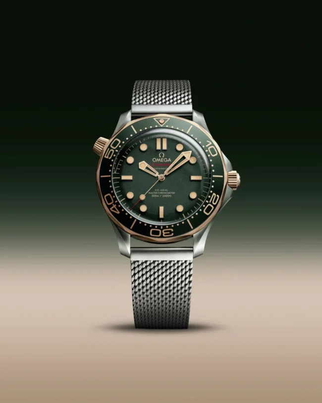 Omega Seamaster Diver 300m (No Date) in Titanio Grado 2 e Bronze Gold