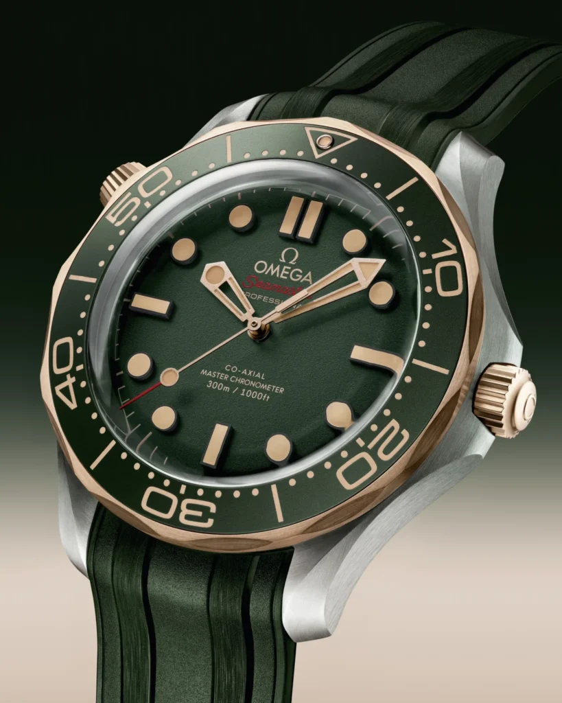 Omega Seamaster Diver 300m (No Date) in Titanio Grado 2 e Bronze Gold