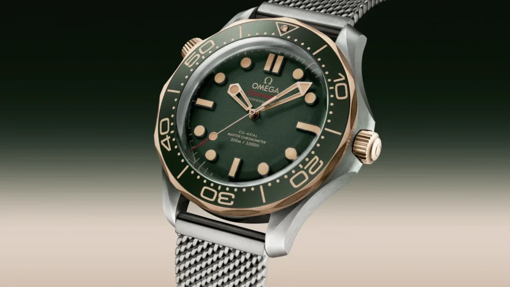 Omega Seamaster Diver 300m (No Date) in Titanio Grado 2 e Bronze Gold