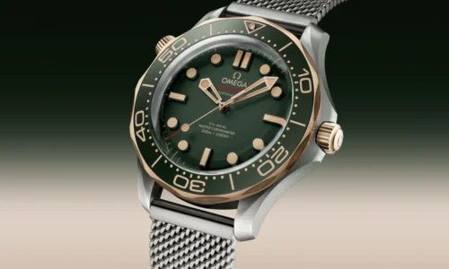 Omega Seamaster Diver 300m (No Date) in Titanio Grado 2 e Bronze Gold