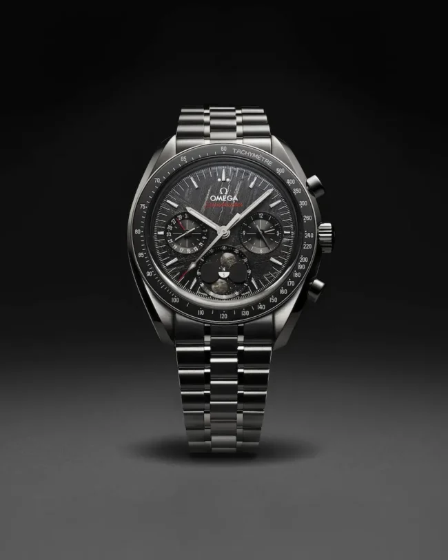 Omega Speedmaster Moonphase Meteorite