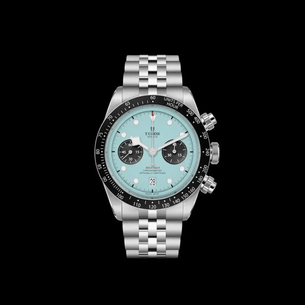 Tudor Black Bay Chrono Flamingo Blue