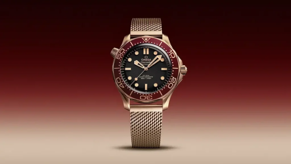 Omega Seamaster Diver 300M in Bronze Gold