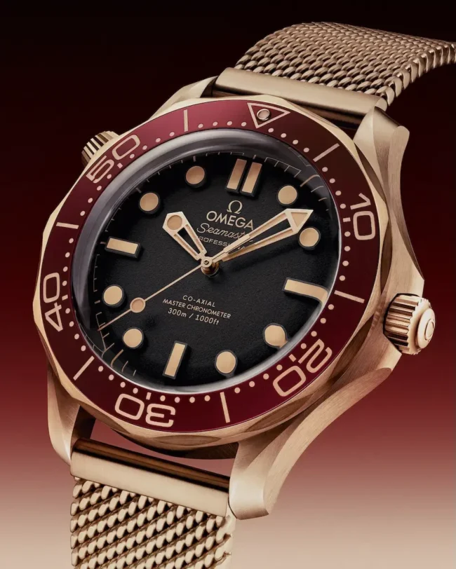 Omega Seamaster Diver 300M in Bronze Gold