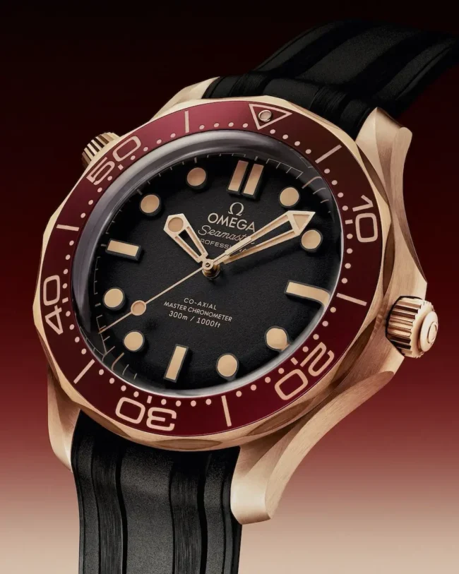 Omega Seamaster Diver 300M in Bronze Gold